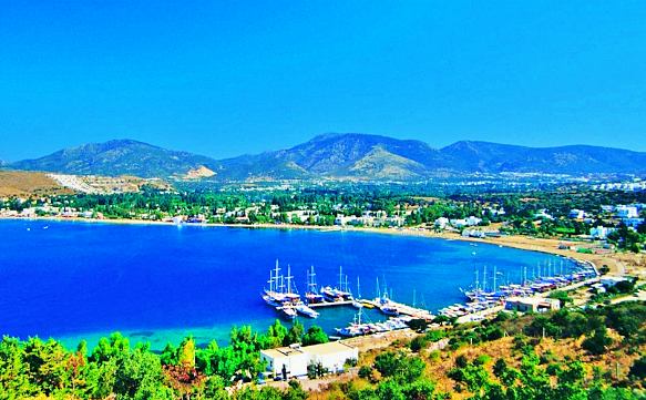 Der Strand Bitez von Bodrum